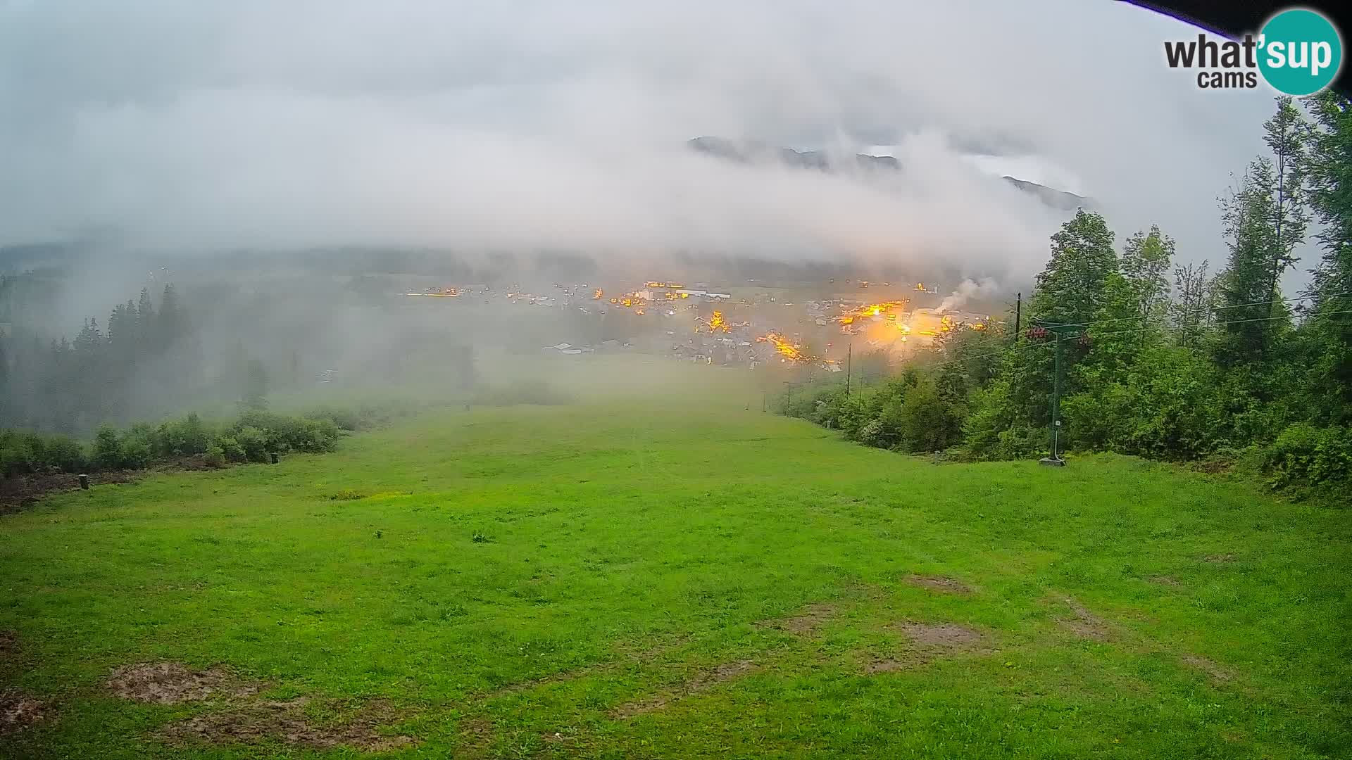 Cámara en vivo Bohinjska Bistrica – Vista en directo desde la estación de esquí Kozji Hrbet