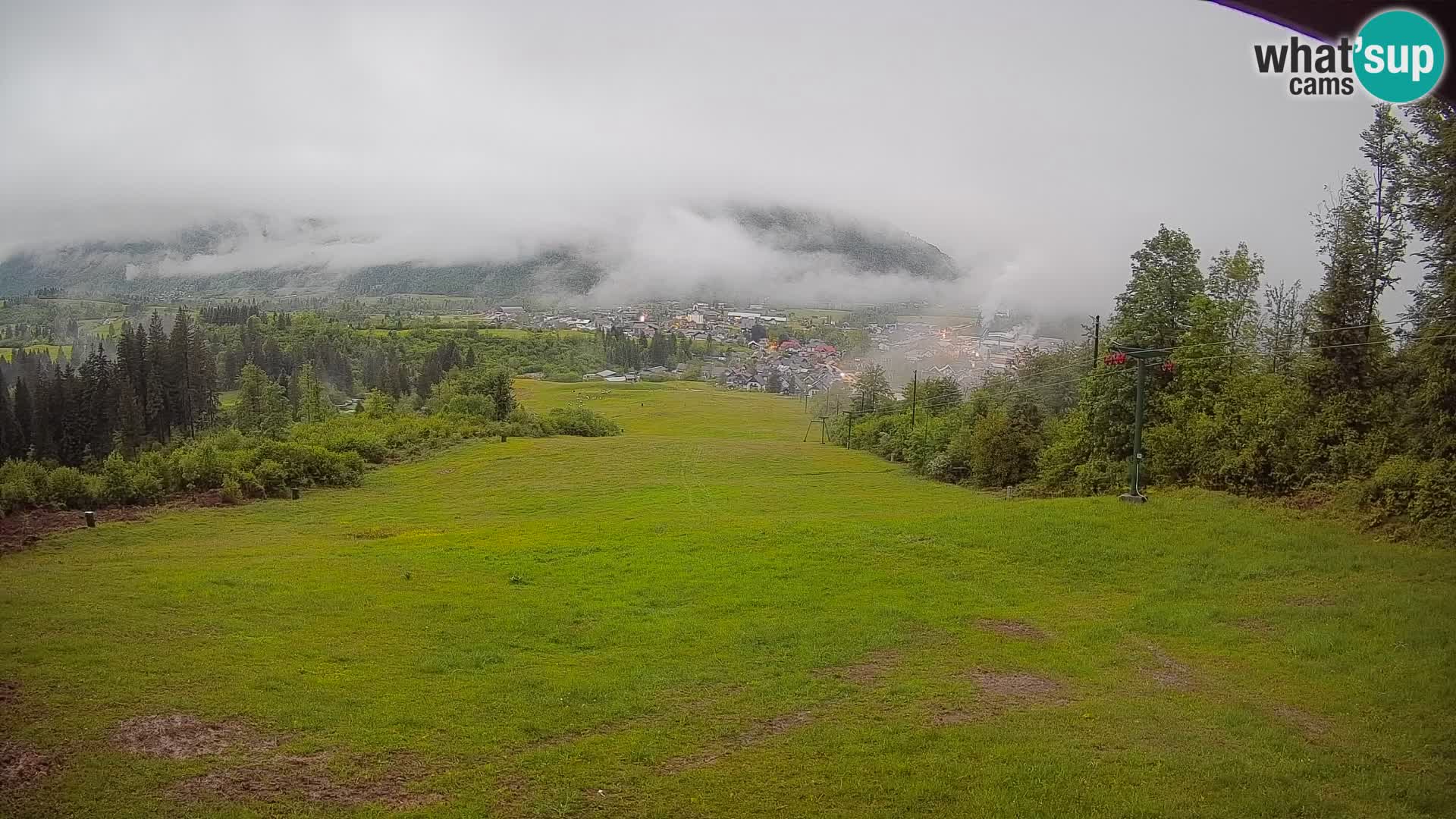 Webcam Bohinjska Bistrica – Vista live dalla stazione sciistica Kozji Hrbet