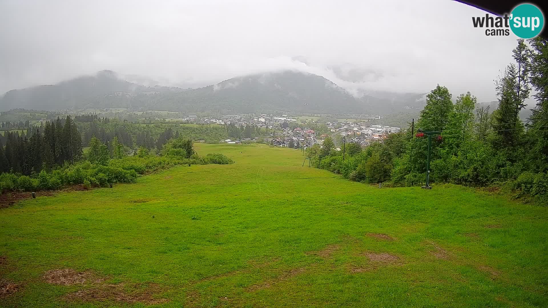 Webcam Bohinjska Bistrica – Vista live dalla stazione sciistica Kozji Hrbet