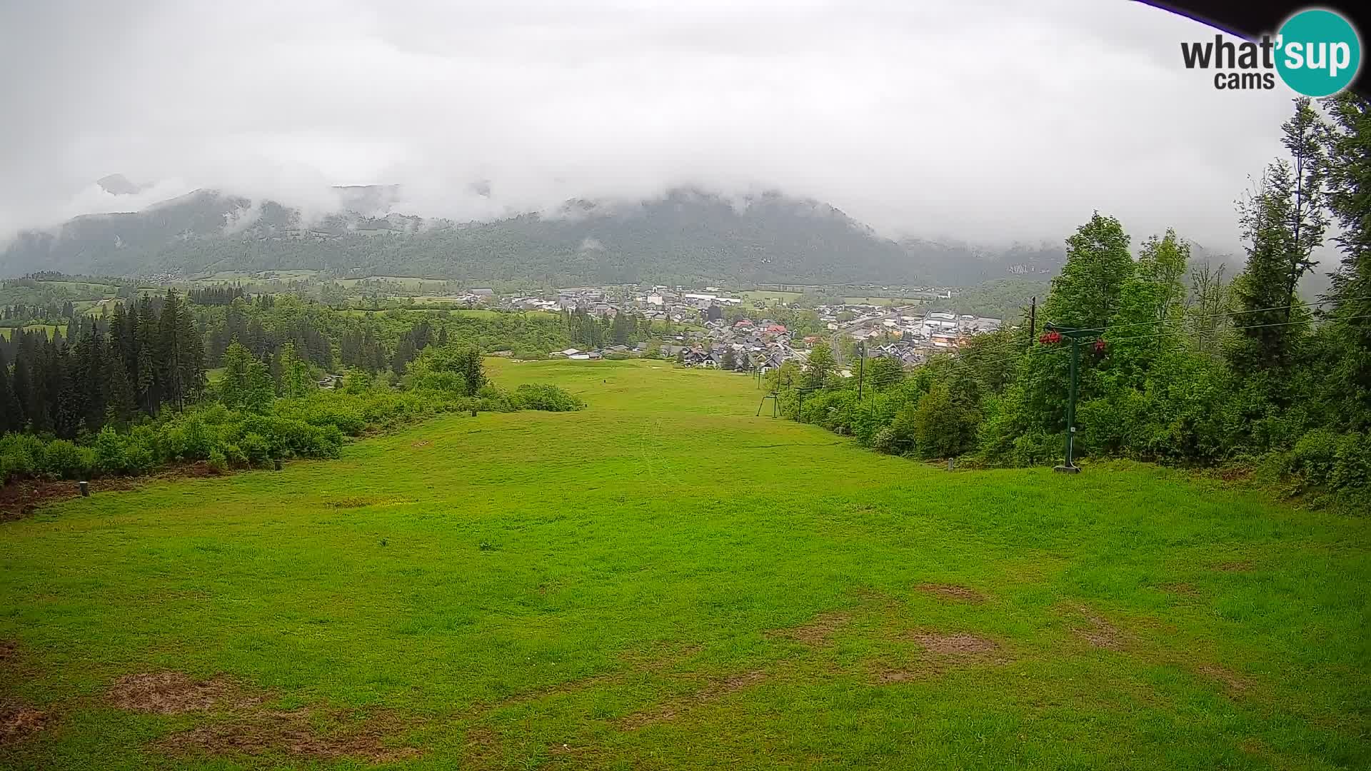 Webcam Bohinjska Bistrica – Vue en direct depuis la station de ski Kozji Hrbet