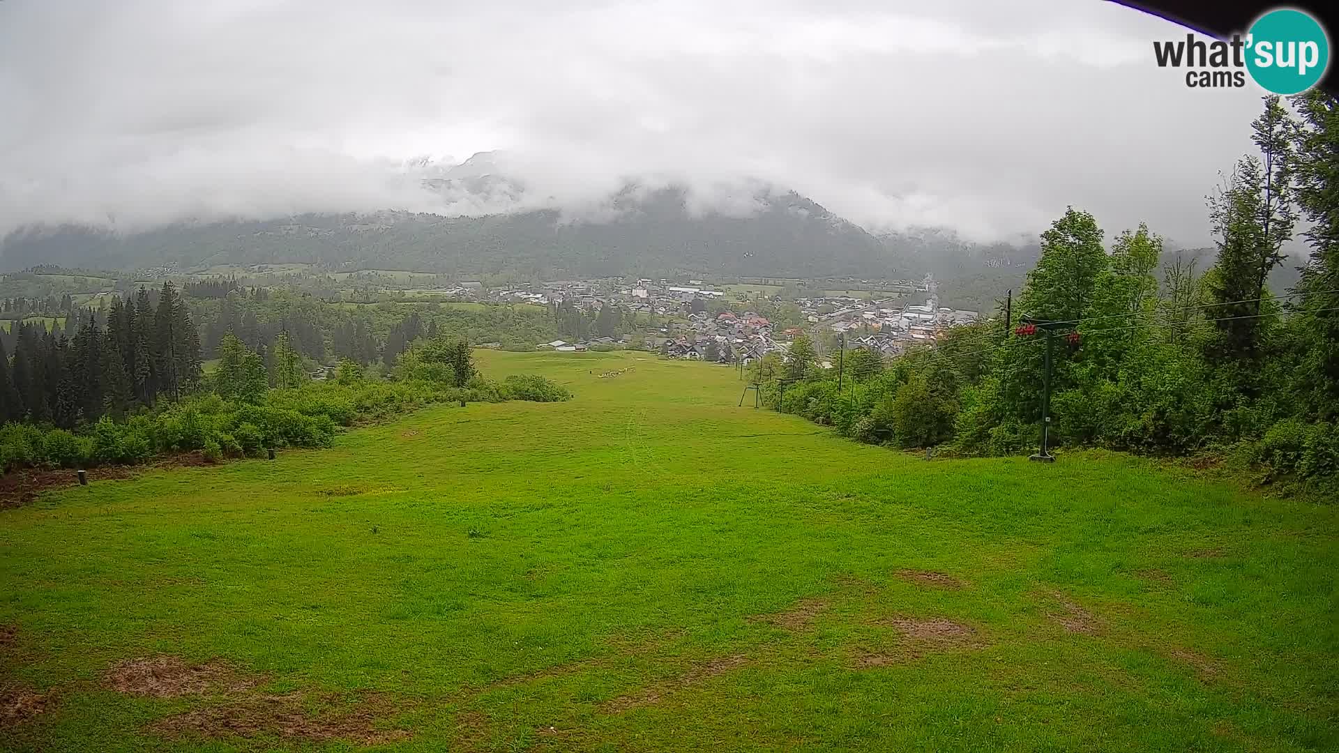 Webcam Bohinjska Bistrica – Vista live dalla stazione sciistica Kozji Hrbet