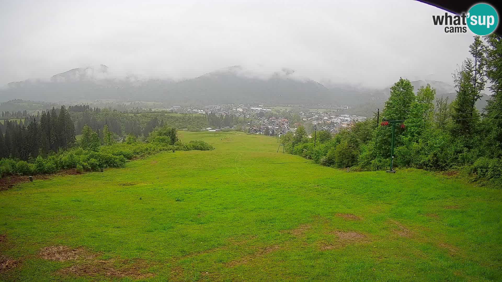 Webcam Bohinjska Bistrica – Vista live dalla stazione sciistica Kozji Hrbet