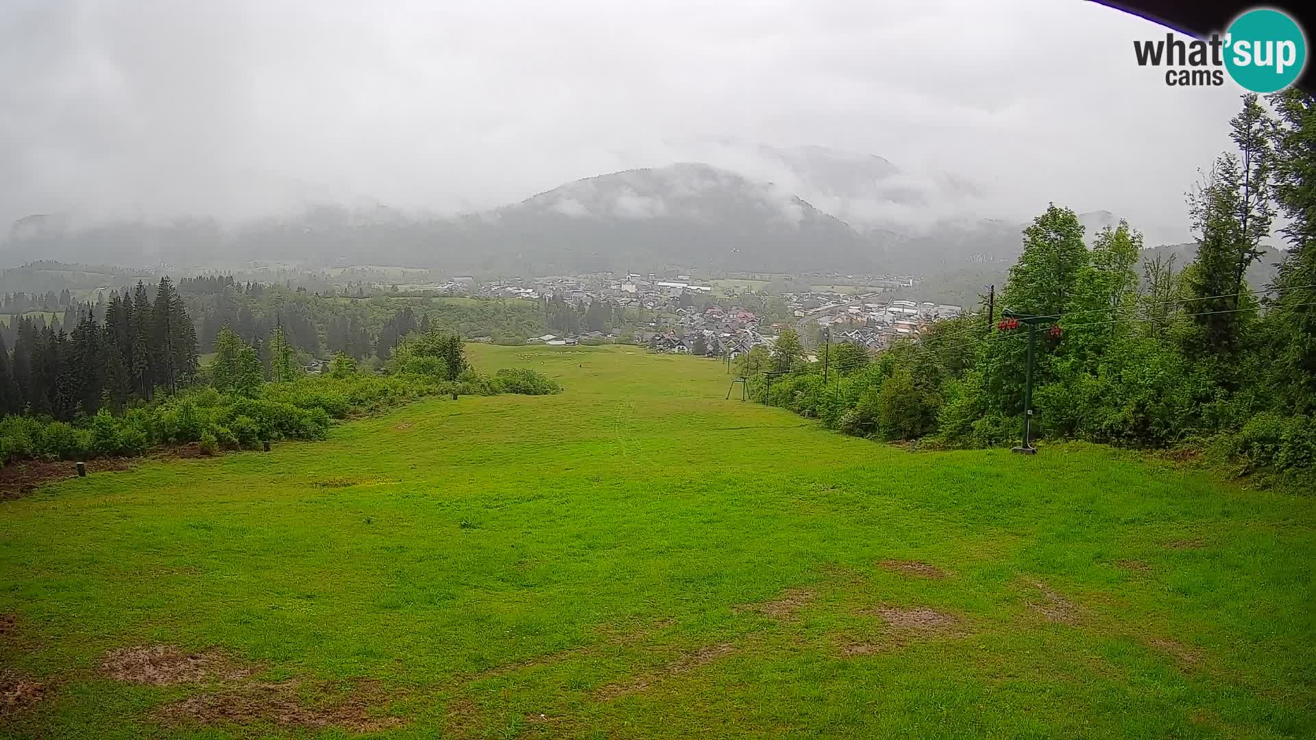 Cámara en vivo Bohinjska Bistrica – Vista en directo desde la estación de esquí Kozji Hrbet