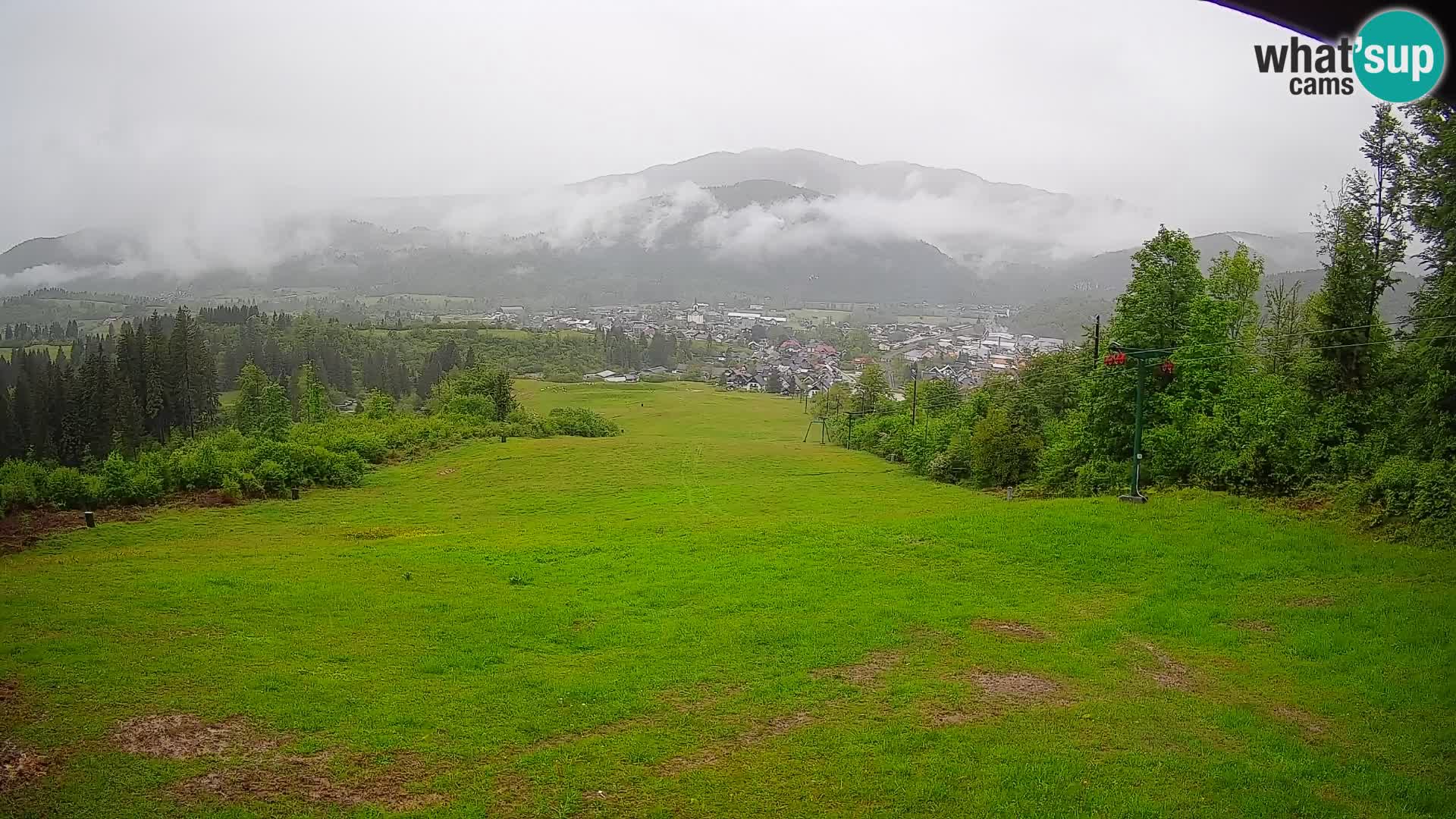 Webcam Bohinjska Bistrica – Live View from Kozji Hrbet Ski Station