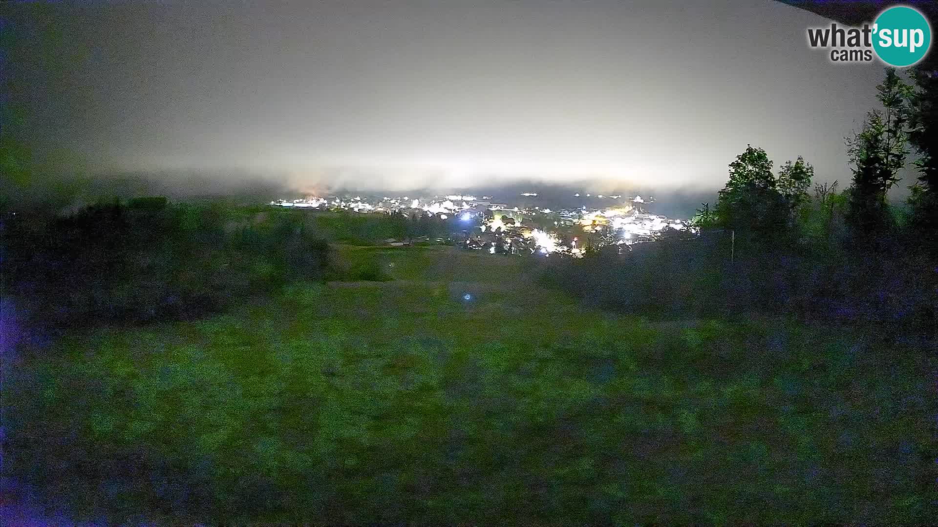 Webcam Bohinjska Bistrica – Vista live dalla stazione sciistica Kozji Hrbet