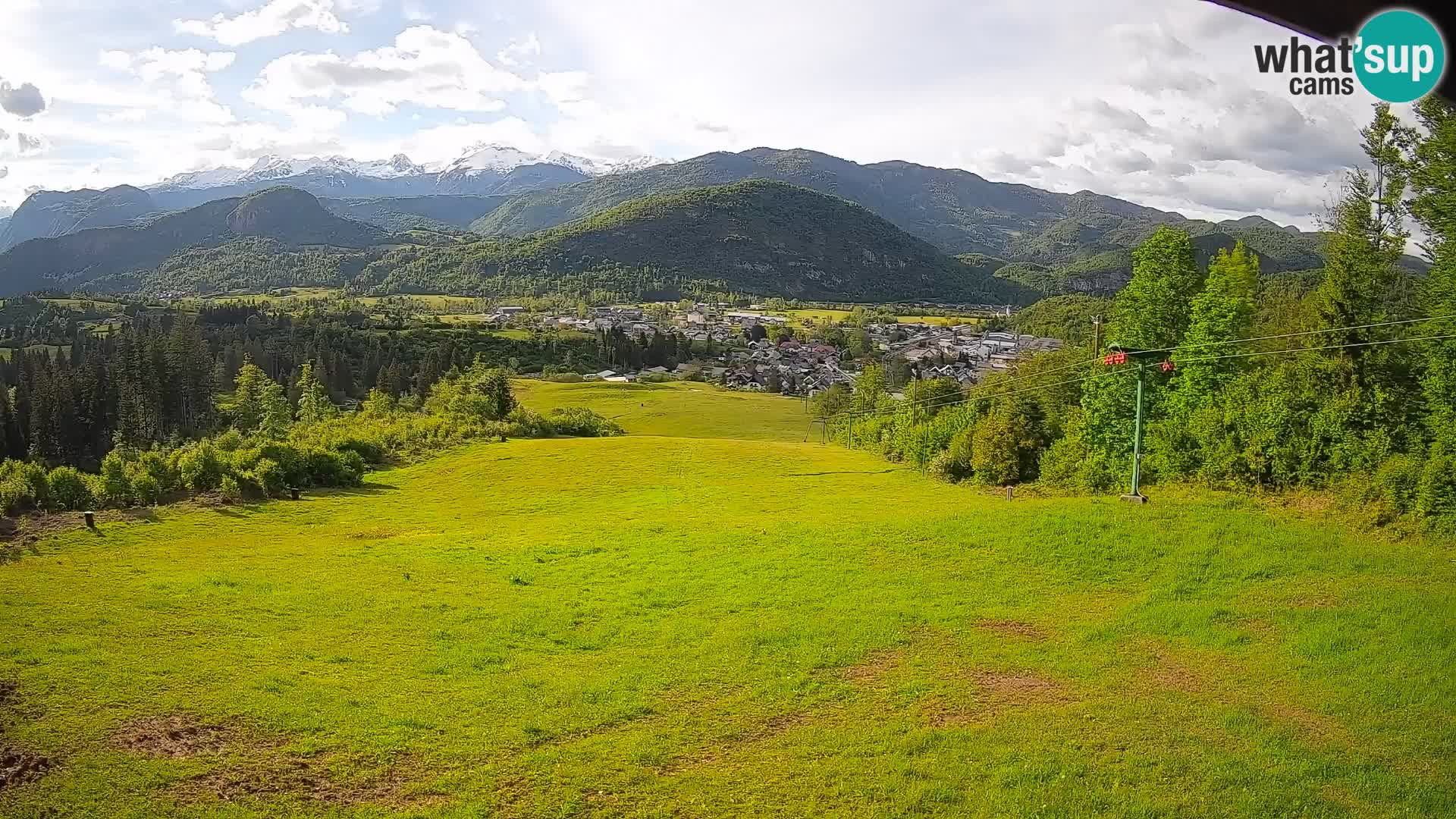 Spletna kamera Bohinjska Bistrica – Pogled v živo s smučišča Kozji Hrbet