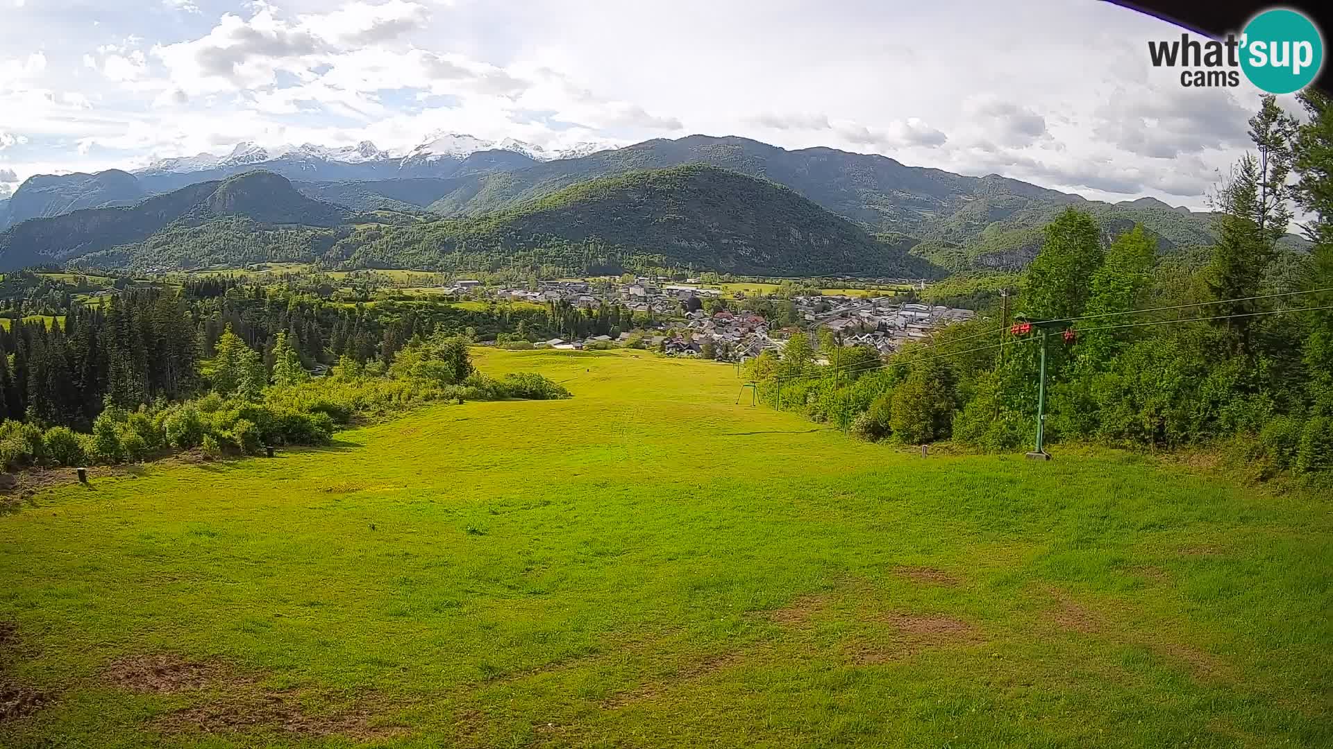Webcam Bohinjska Bistrica – Live View from Kozji Hrbet Ski Station