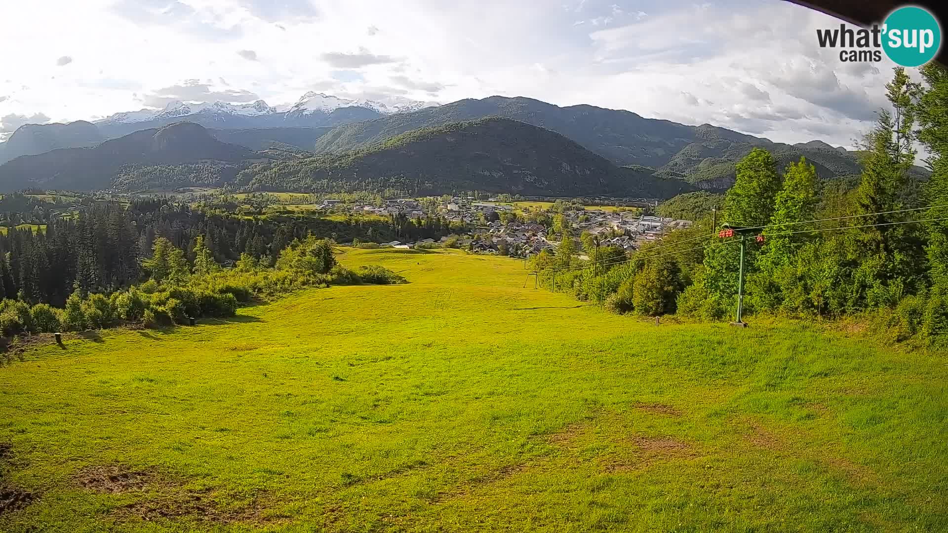 Spletna kamera Bohinjska Bistrica – Pogled v živo s smučišča Kozji Hrbet