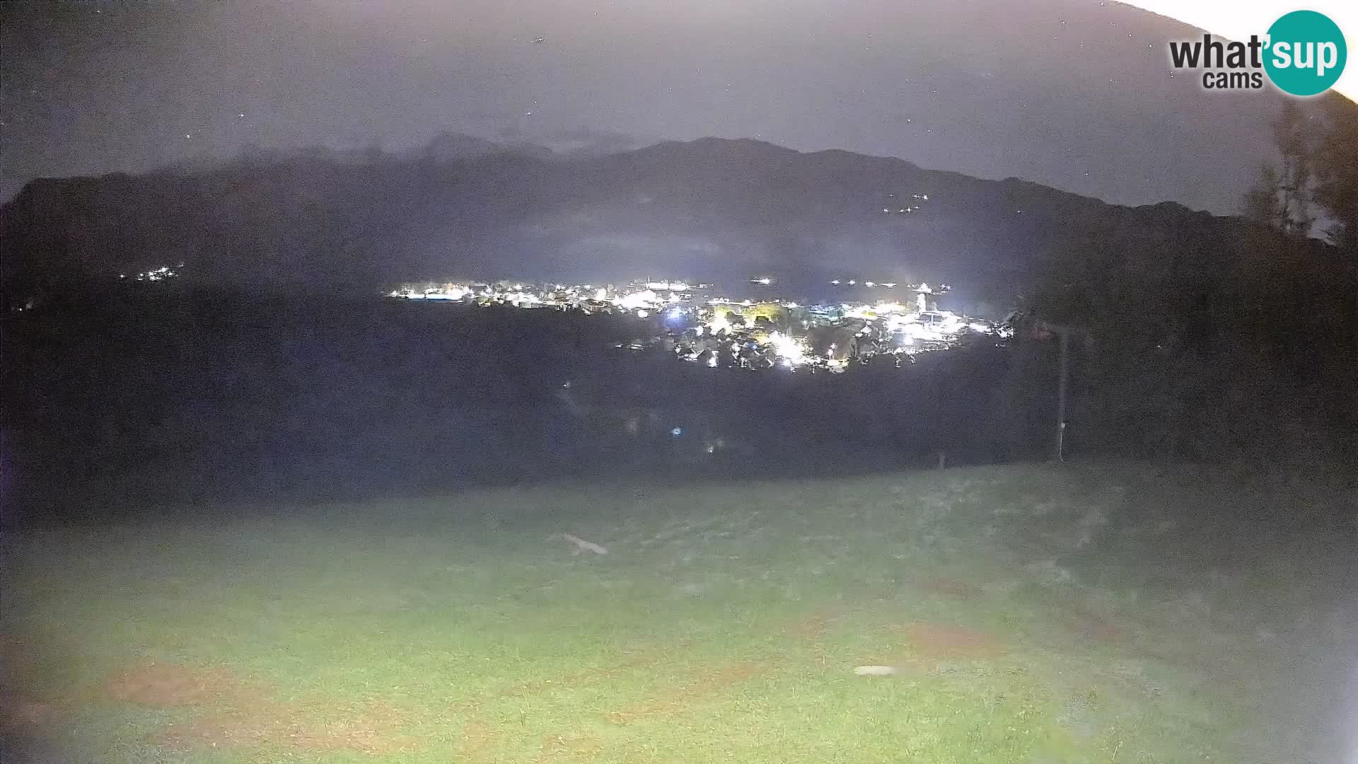 Spletna kamera Bohinjska Bistrica – Pogled v živo s smučišča Kozji Hrbet