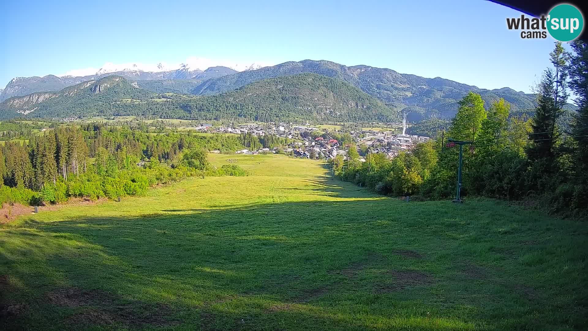 Webcam Bohinjska Bistrica – Live View from Kozji Hrbet Ski Station