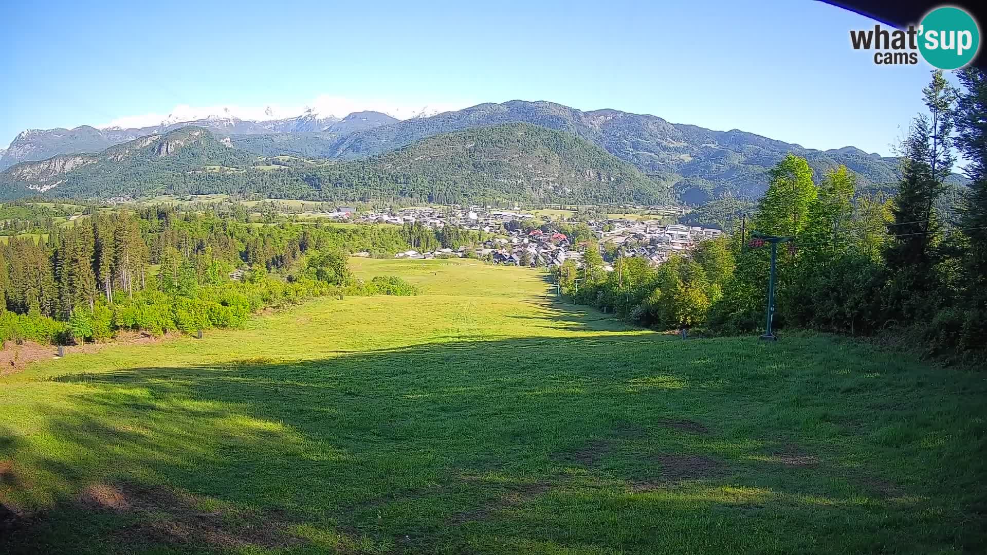 Webcam Bohinjska Bistrica – Live View from Kozji Hrbet Ski Station