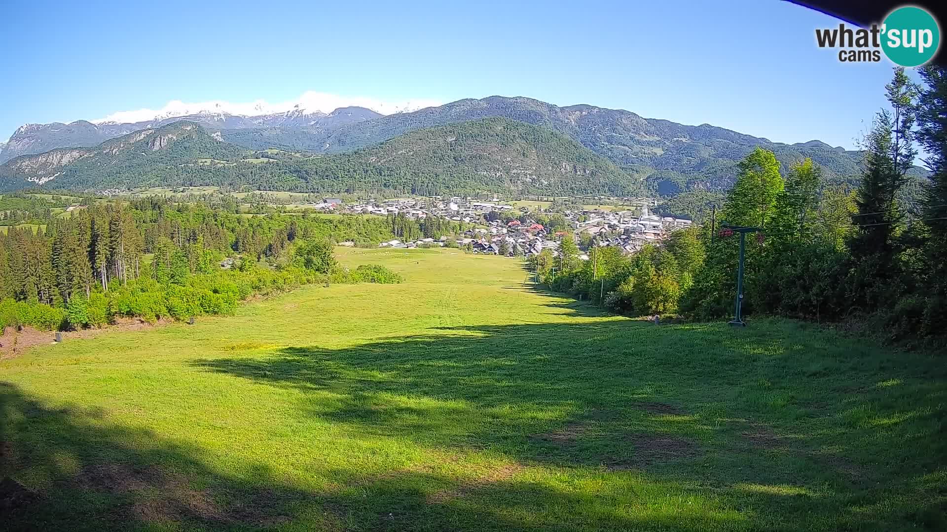 Webcam Bohinjska Bistrica – Vue en direct depuis la station de ski Kozji Hrbet