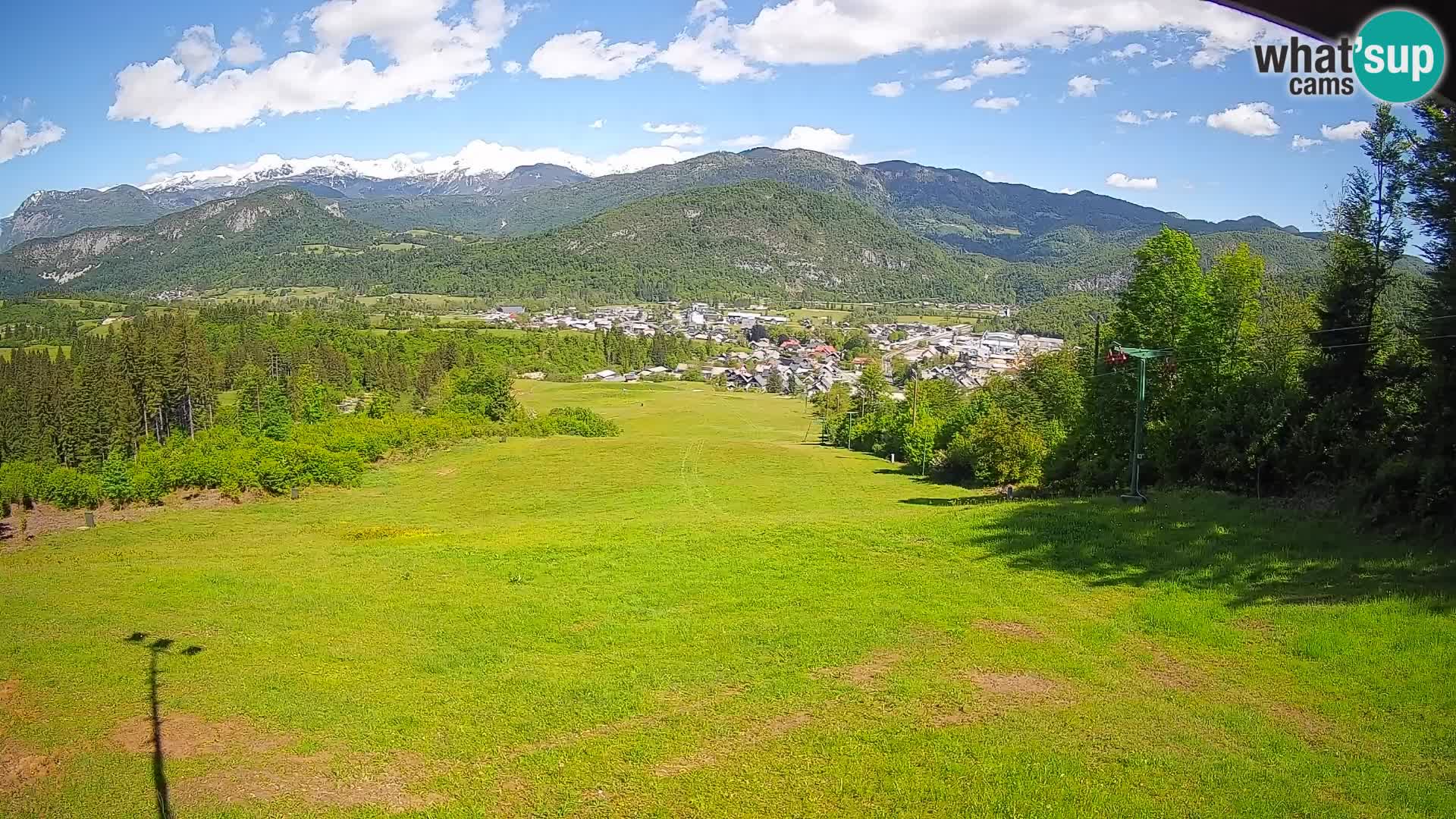 Webcam Bohinjska Bistrica – Vue en direct depuis la station de ski Kozji Hrbet