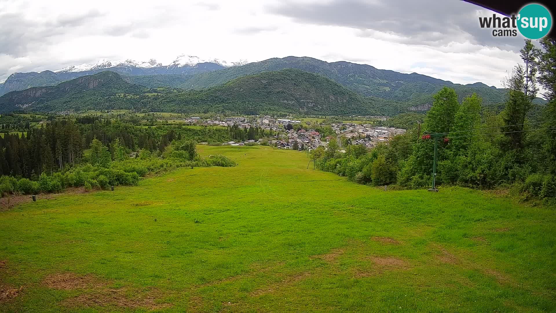 Webcam Bohinjska Bistrica – Live View from Kozji Hrbet Ski Station