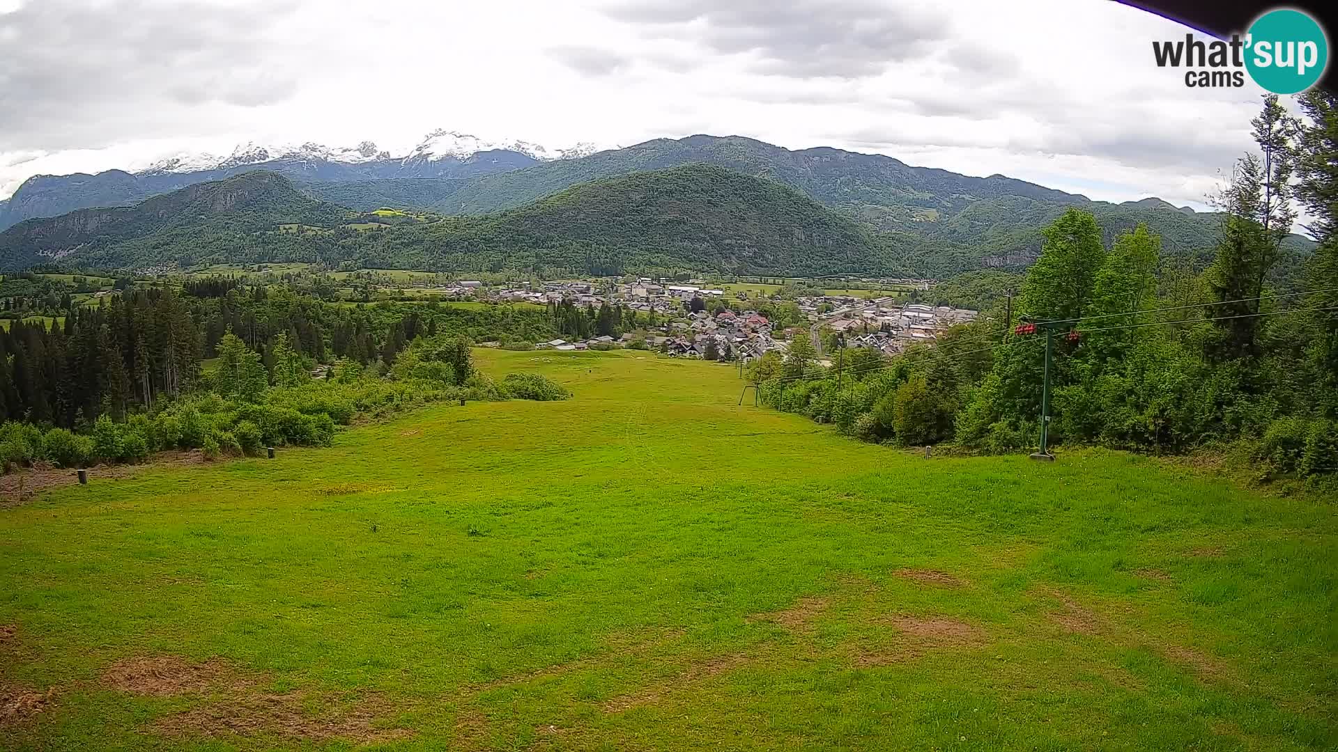 Webcam Bohinjska Bistrica – Live View from Kozji Hrbet Ski Station
