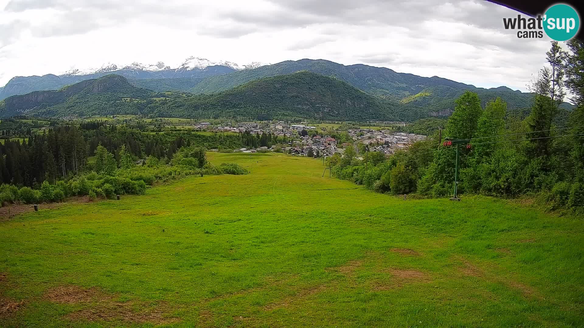 Webcam Bohinjska Bistrica – Live View from Kozji Hrbet Ski Station