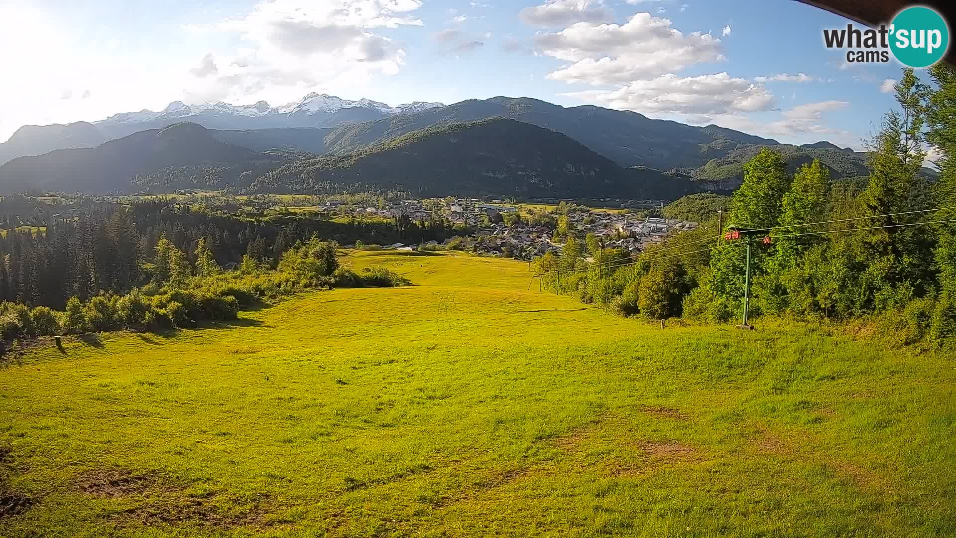 Webcam Bohinjska Bistrica – Vue en direct depuis la station de ski Kozji Hrbet