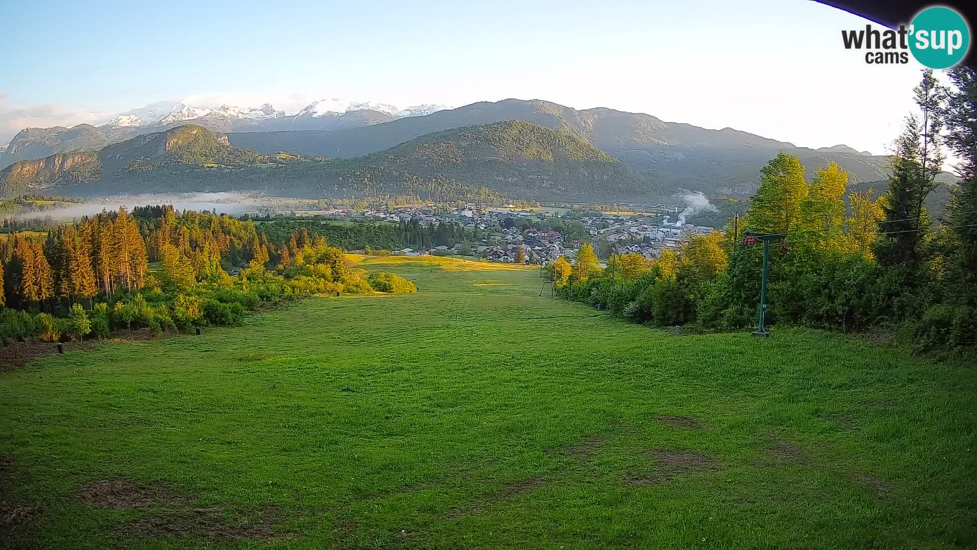Webcam Bohinjska Bistrica – Vue en direct depuis la station de ski Kozji Hrbet