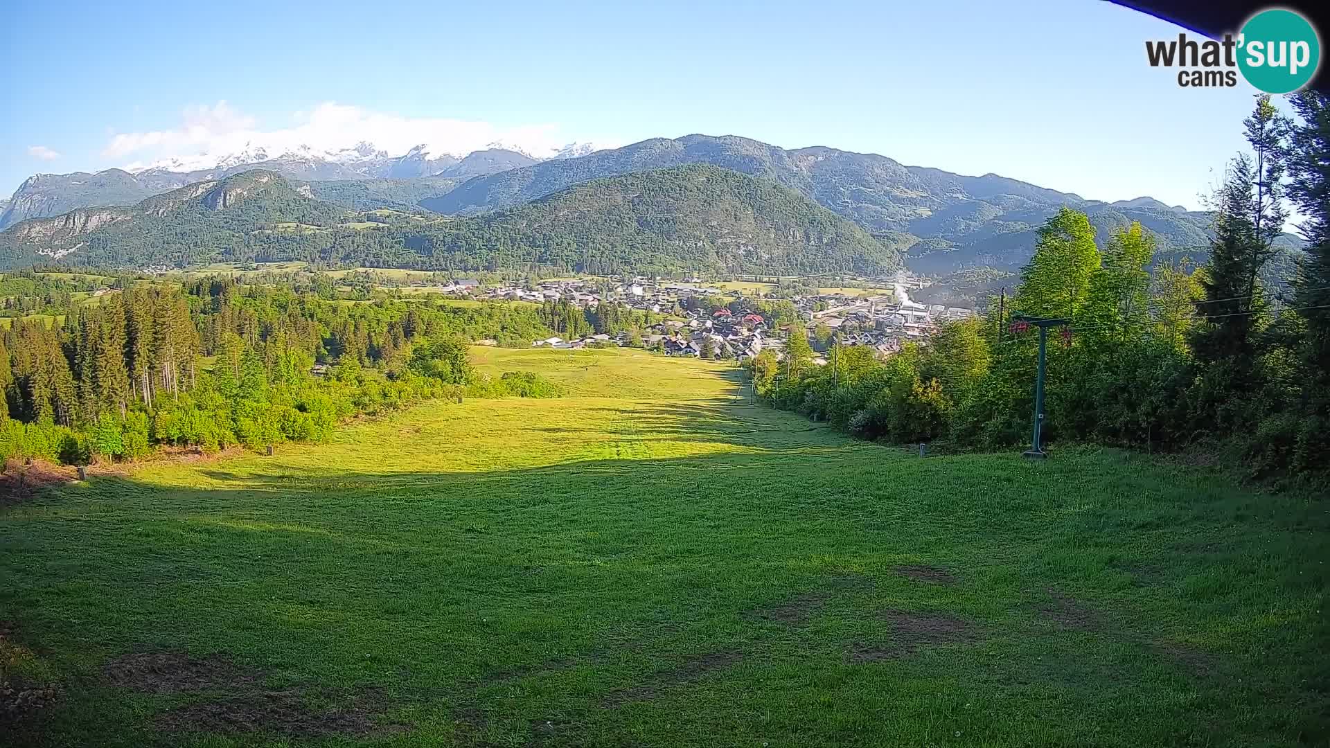 Cámara en vivo Bohinjska Bistrica – Vista en directo desde la estación de esquí Kozji Hrbet