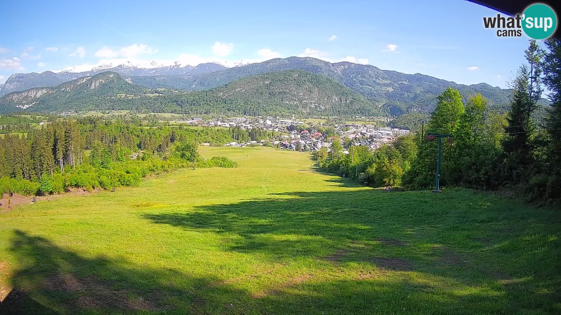 Webcam Bohinjska Bistrica – Live View from Kozji Hrbet Ski Station