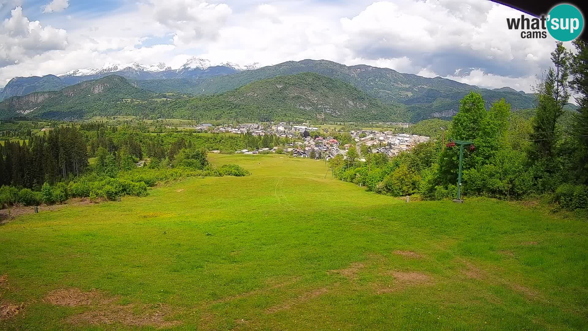 Webcam Bohinjska Bistrica – Live View from Kozji Hrbet Ski Station