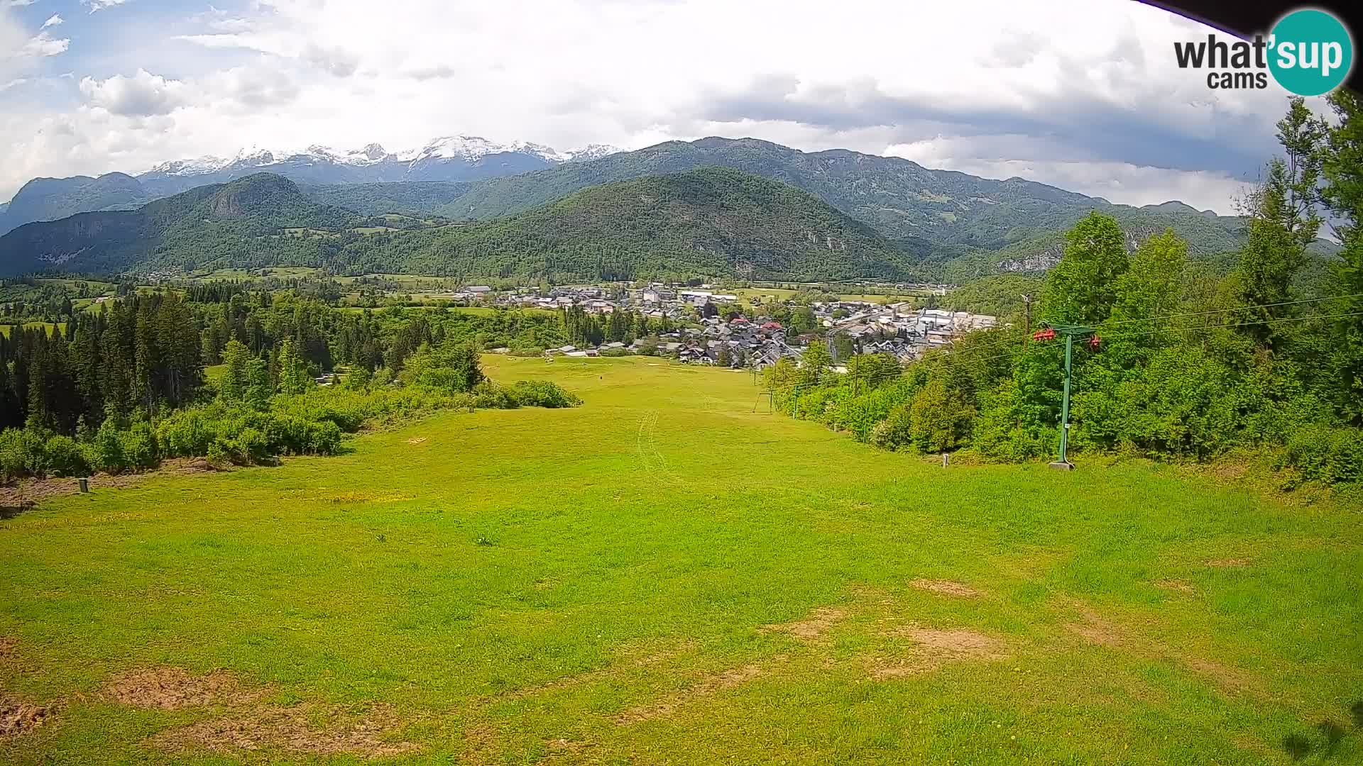 Webcam Bohinjska Bistrica – Vue en direct depuis la station de ski Kozji Hrbet