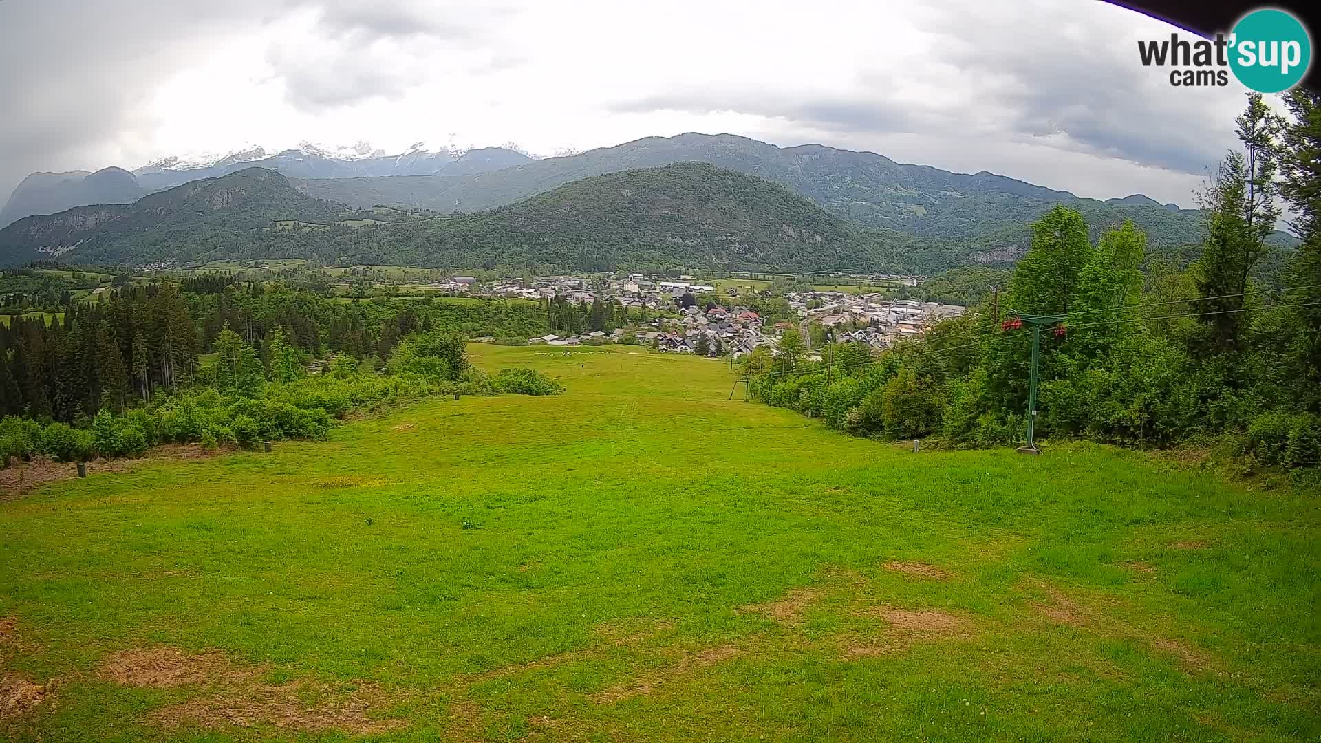 Webcam Bohinjska Bistrica – Live View from Kozji Hrbet Ski Station
