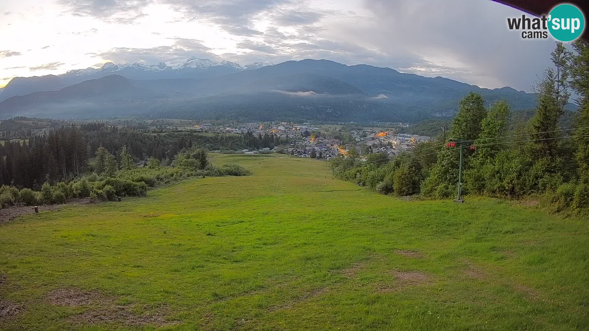 Webcam Bohinjska Bistrica – Vista live dalla stazione sciistica Kozji Hrbet