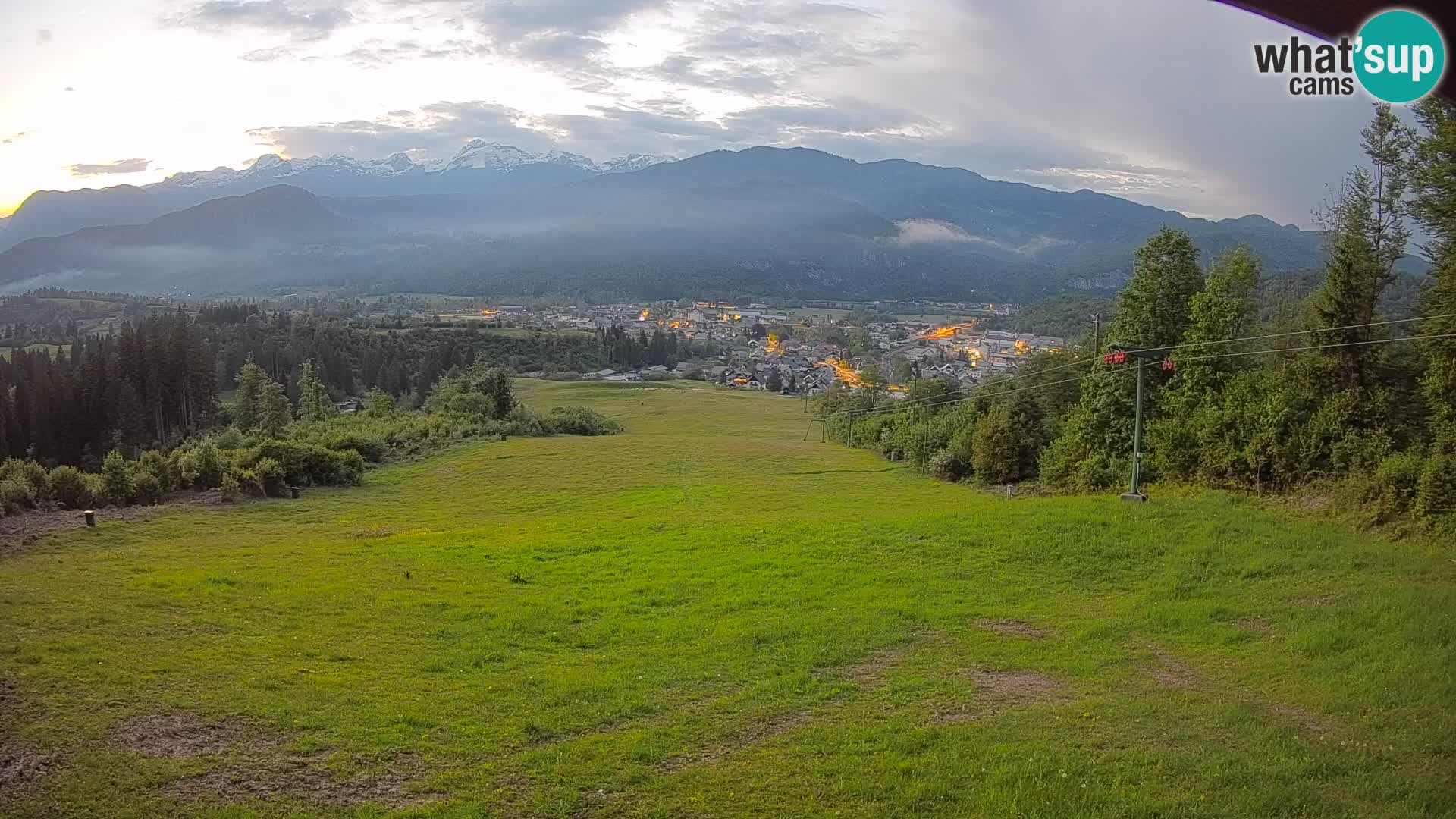 Webcam Bohinjska Bistrica – Vue en direct depuis la station de ski Kozji Hrbet