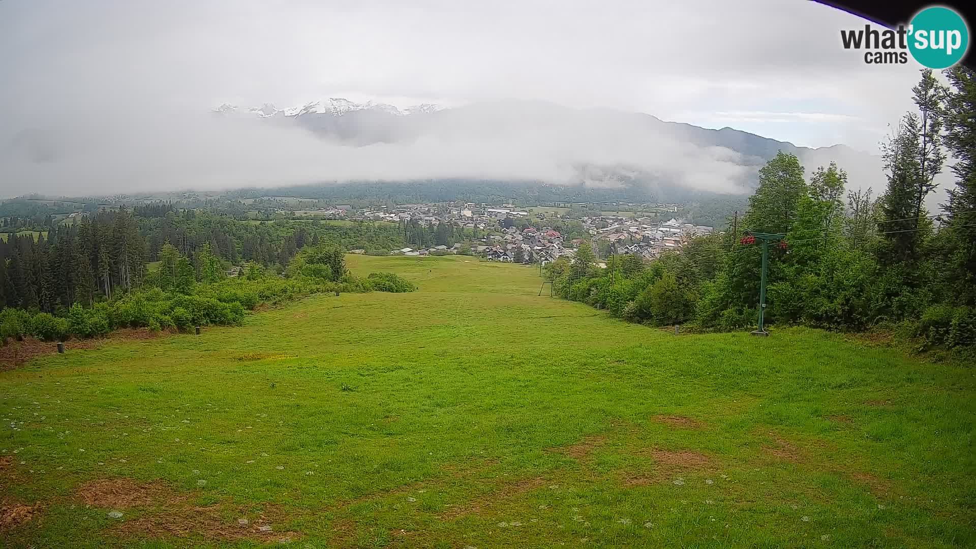 Webcam Bohinjska Bistrica – Vista live dalla stazione sciistica Kozji Hrbet