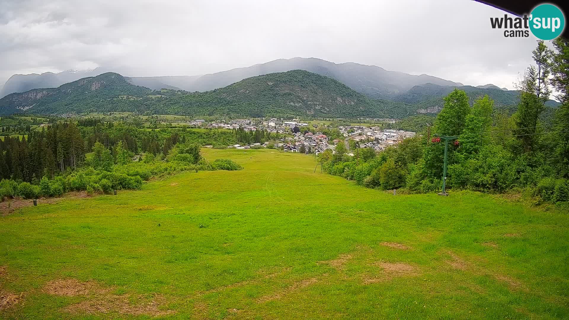 Webcam Bohinjska Bistrica – Vista live dalla stazione sciistica Kozji Hrbet