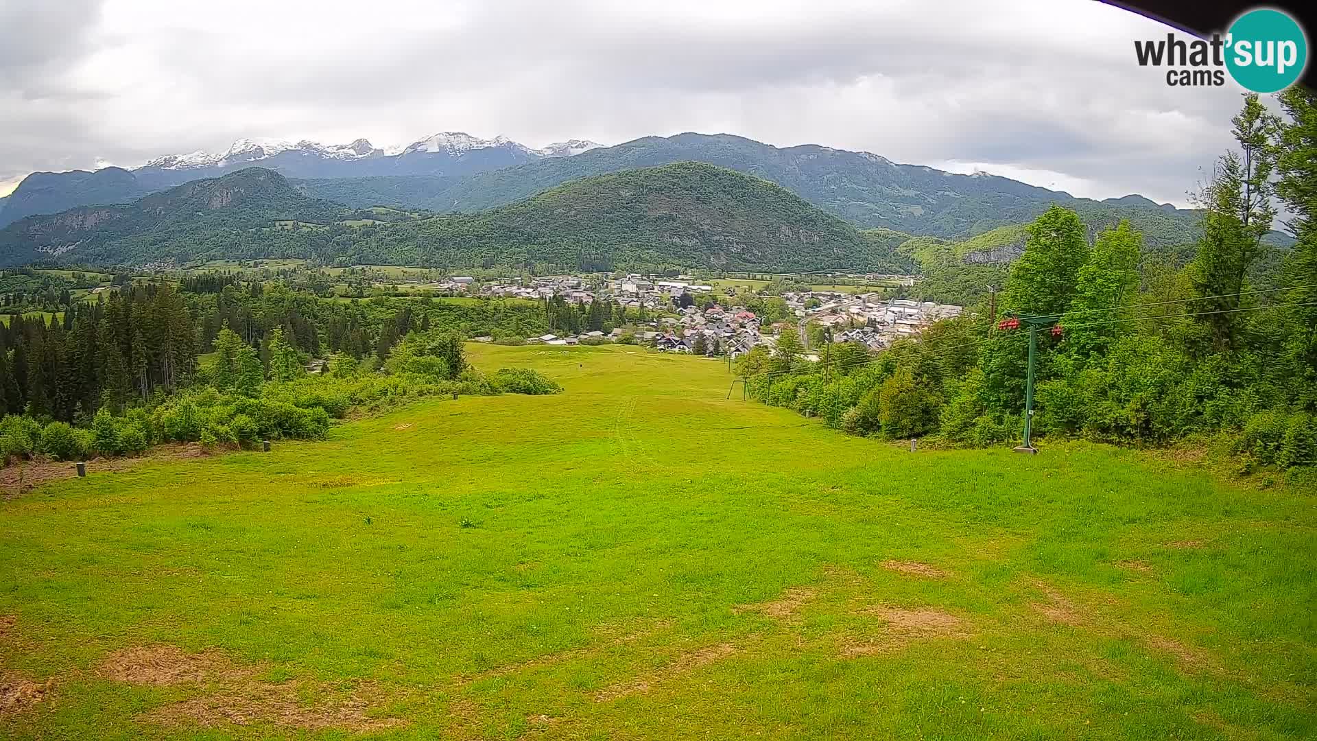 Webcam Bohinjska Bistrica – Live View from Kozji Hrbet Ski Station