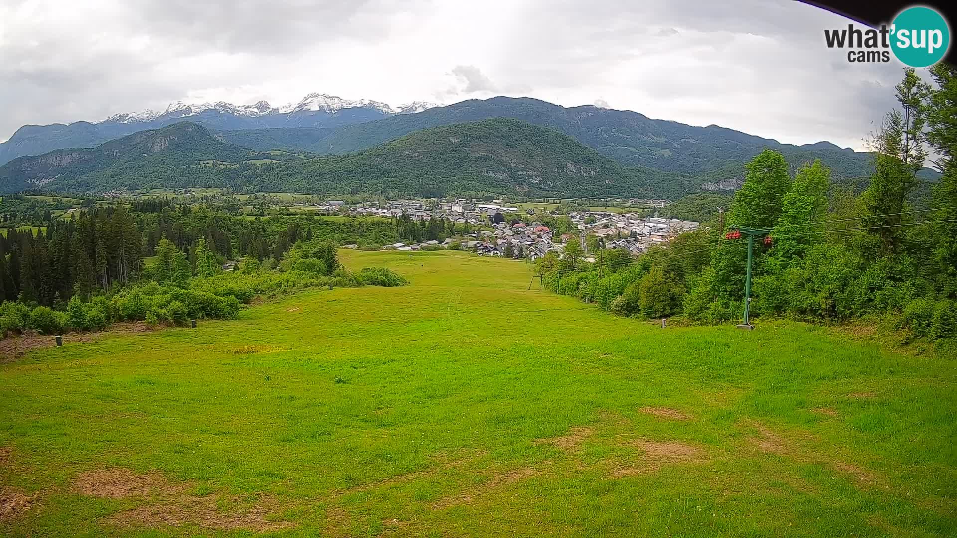 Webcam Bohinjska Bistrica – Live View from Kozji Hrbet Ski Station