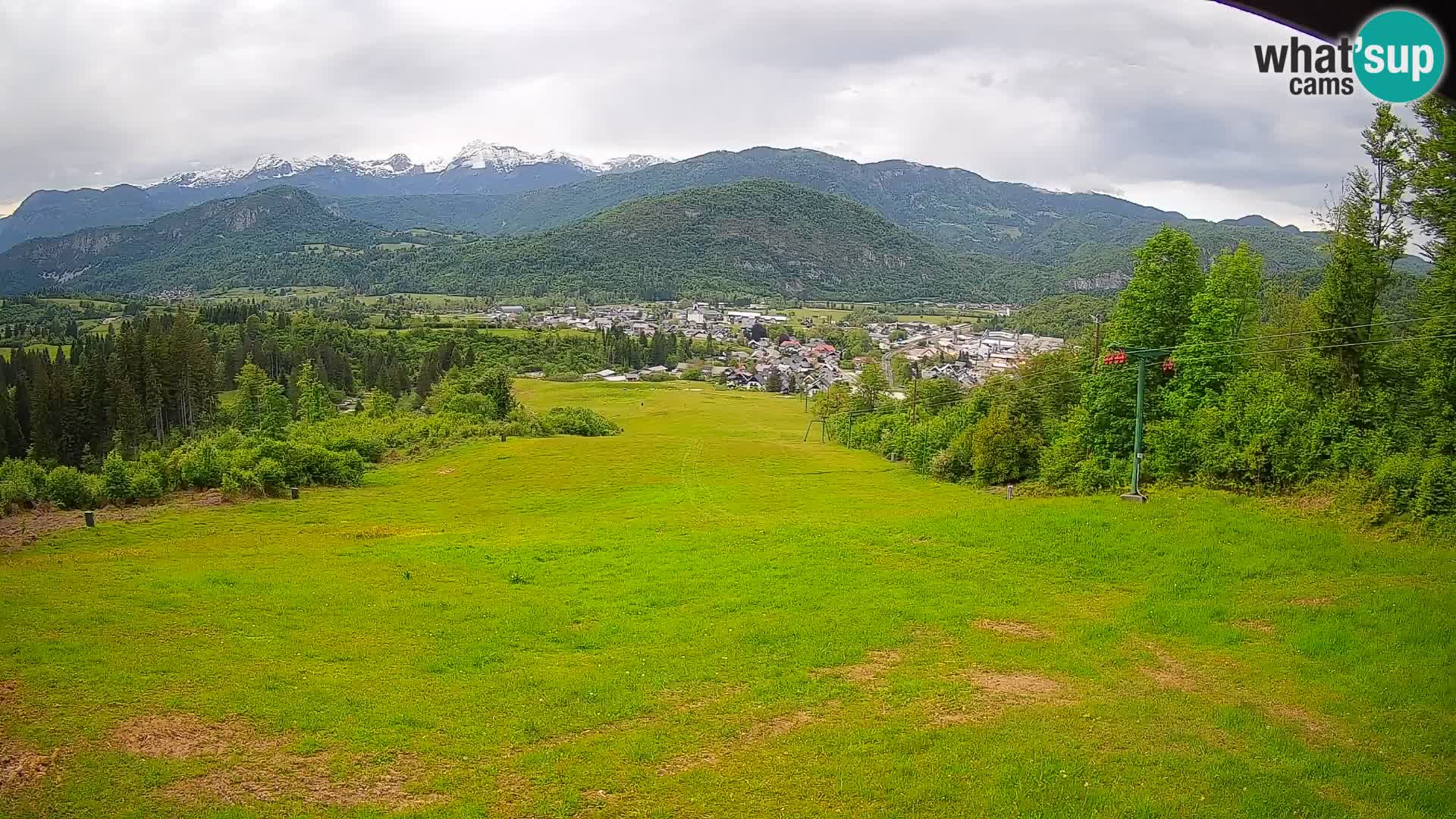 Webcam Bohinjska Bistrica – Live View from Kozji Hrbet Ski Station