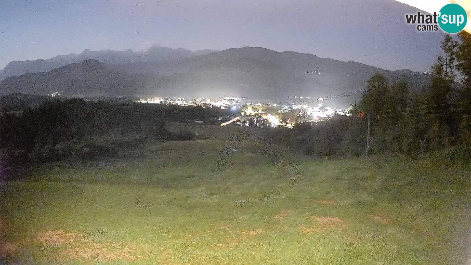 Spletna kamera Bohinjska Bistrica – Pogled v živo s smučišča Kozji Hrbet