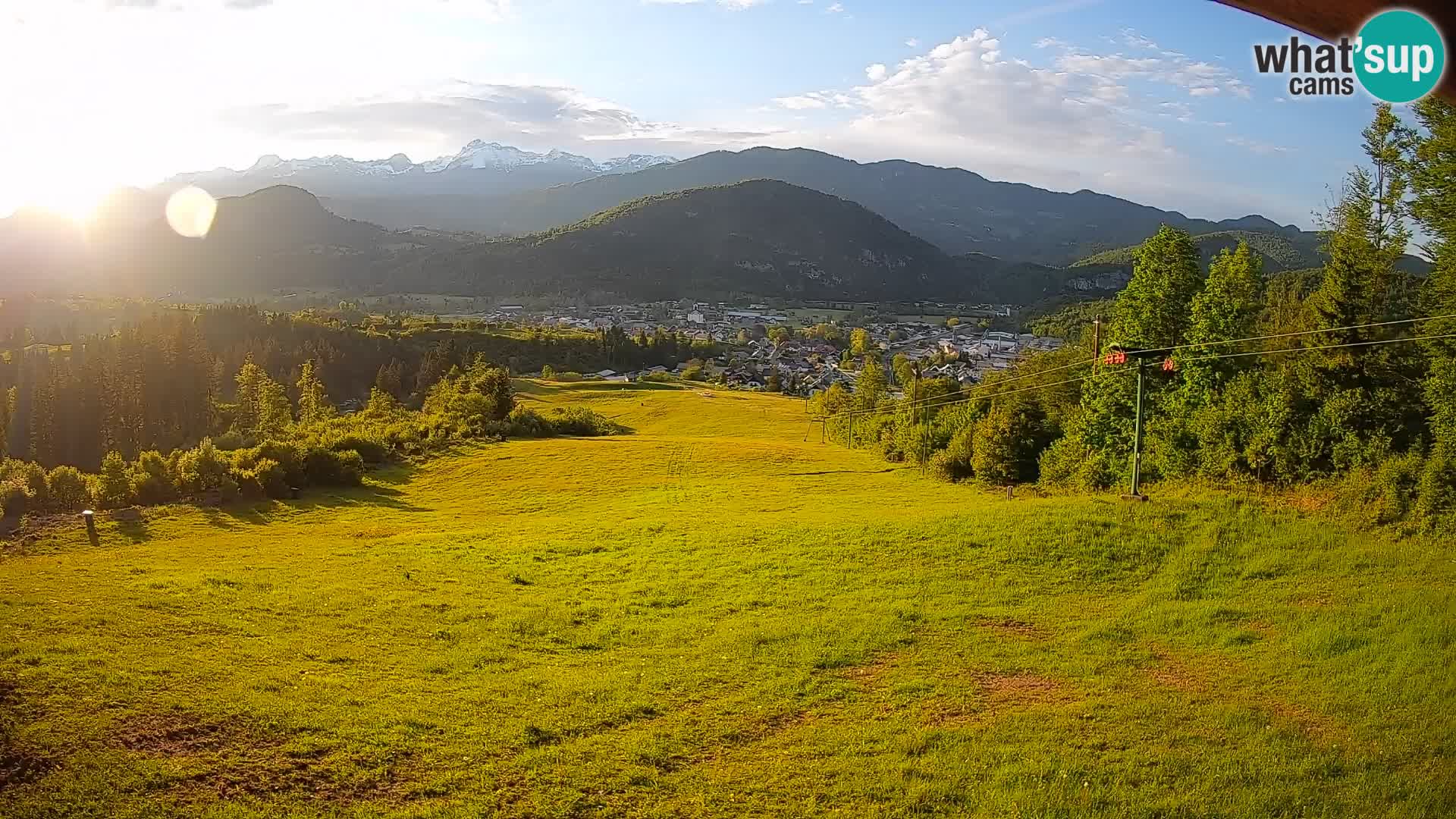 Webcam Bohinjska Bistrica – Live View from Kozji Hrbet Ski Station