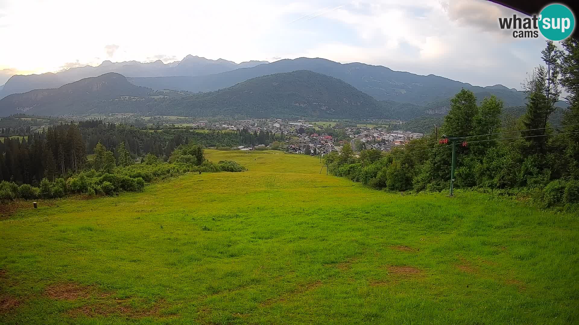 Webcam Bohinjska Bistrica – Vista live dalla stazione sciistica Kozji Hrbet