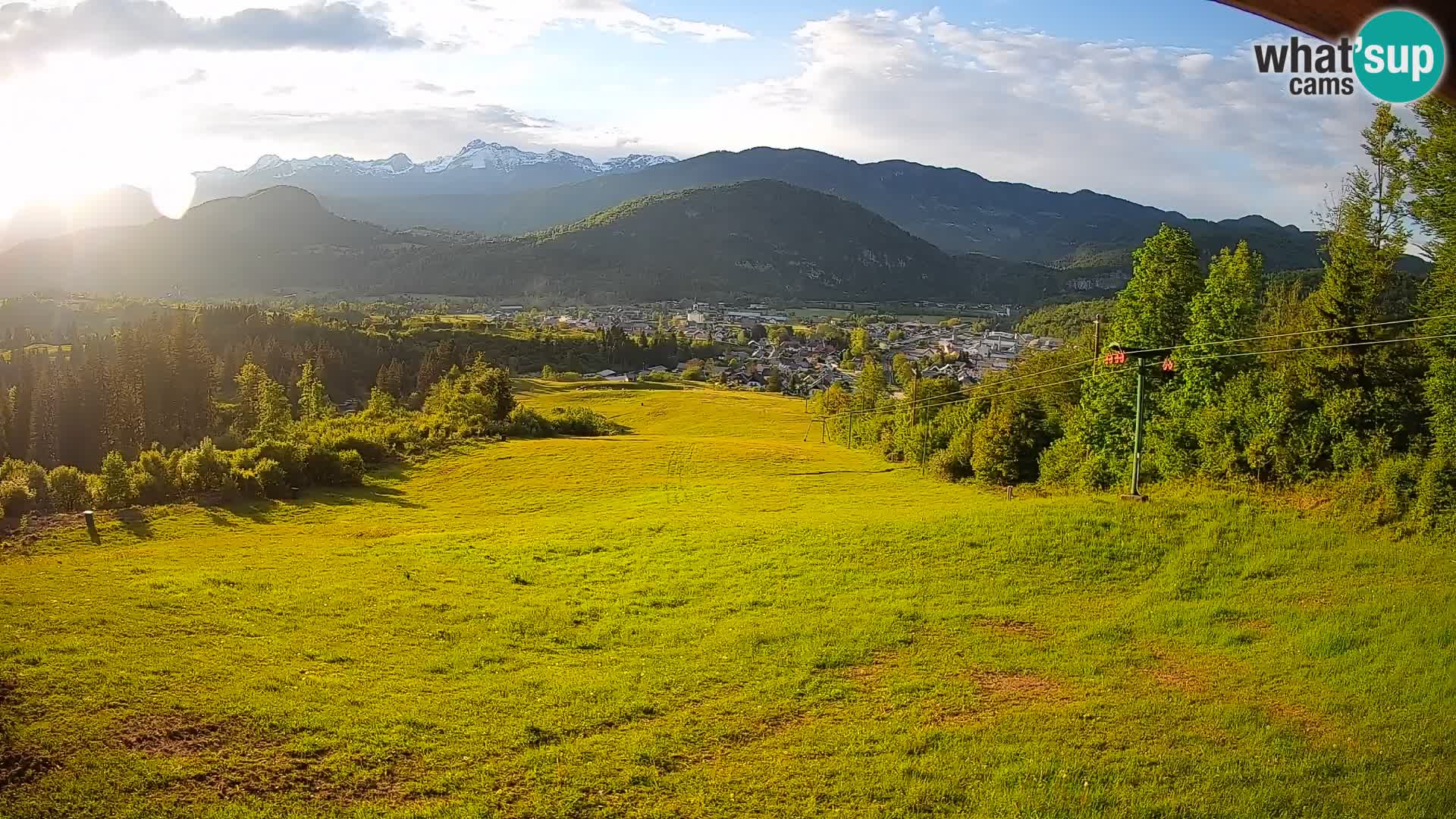 Webcam Bohinjska Bistrica – Live View from Kozji Hrbet Ski Station