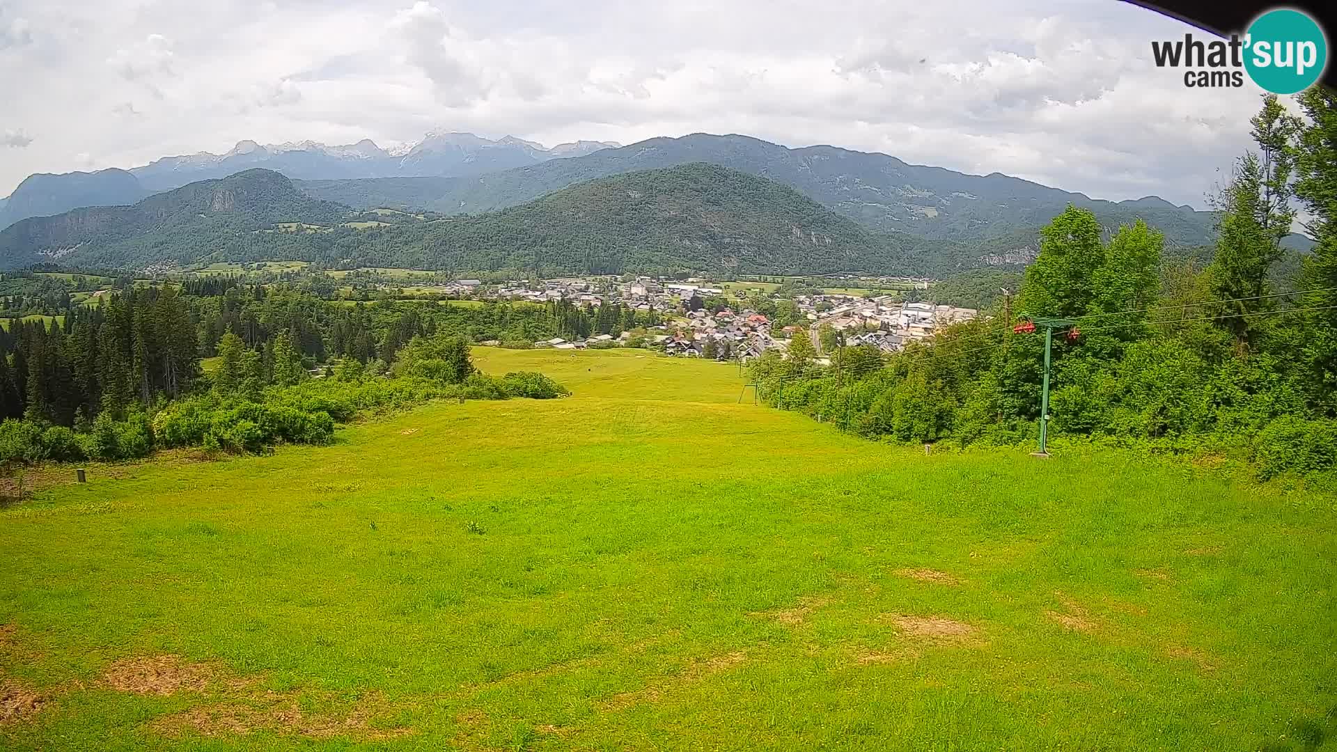 Webcam Bohinjska Bistrica – Vue en direct depuis la station de ski Kozji Hrbet