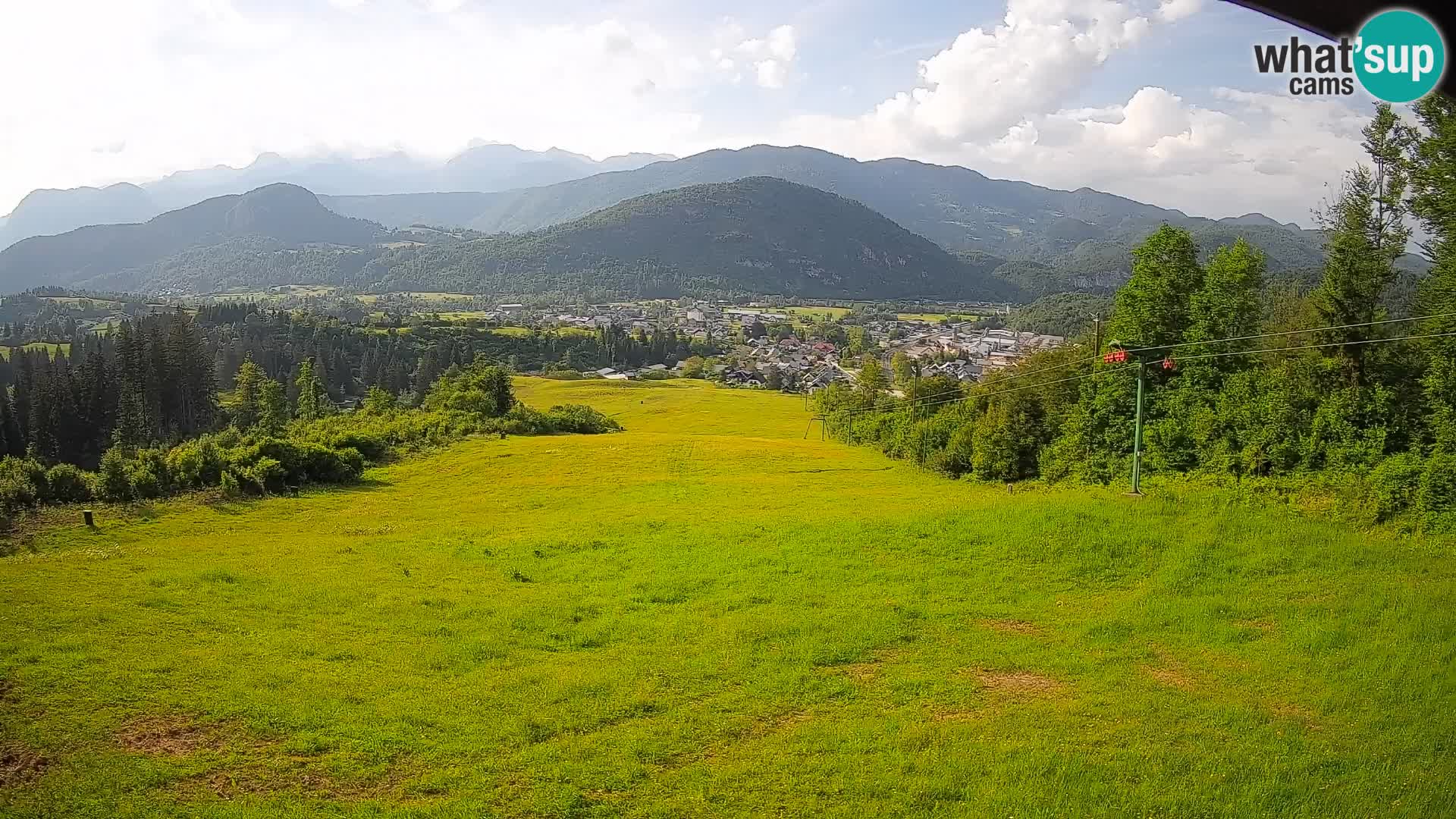 Webcam Bohinjska Bistrica – Vue en direct depuis la station de ski Kozji Hrbet