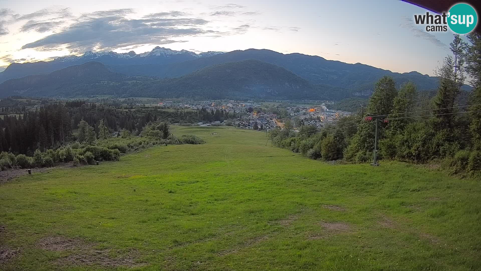 Webcam Bohinjska Bistrica – Vue en direct depuis la station de ski Kozji Hrbet