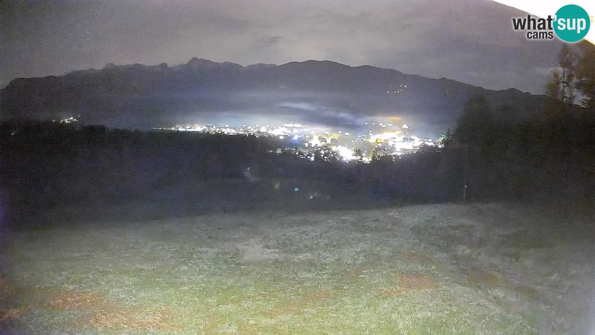 Kamera uživo Bohinjska Bistrica – Pogled u stvarnom vremenu sa skijališta Kozji Hrbet