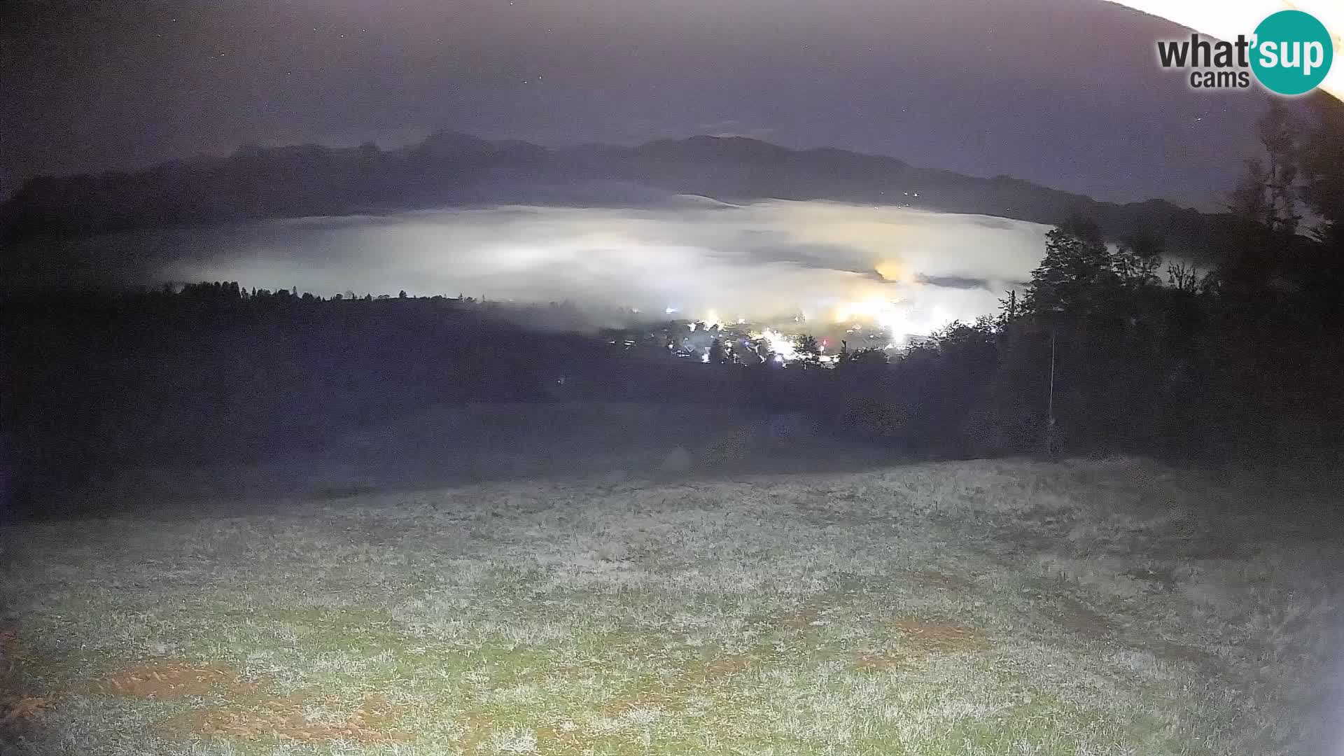 Webcam Bohinjska Bistrica – Vista live dalla stazione sciistica Kozji Hrbet