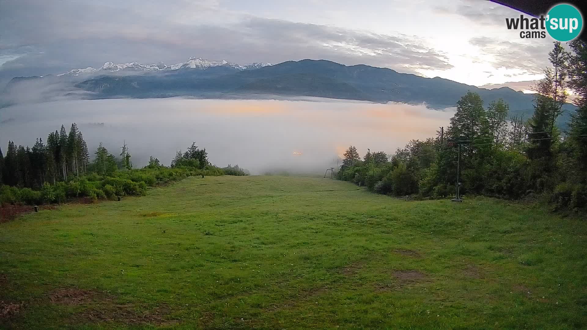 Webcam Bohinjska Bistrica – Live View from Kozji Hrbet Ski Station
