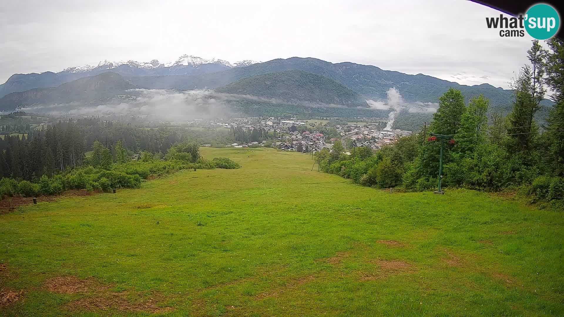Cámara en vivo Bohinjska Bistrica – Vista en directo desde la estación de esquí Kozji Hrbet