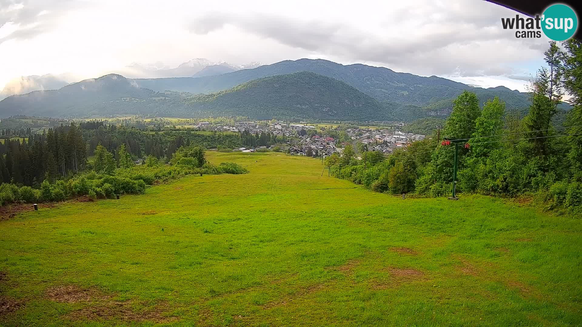 Webcam Bohinjska Bistrica – Live View from Kozji Hrbet Ski Station
