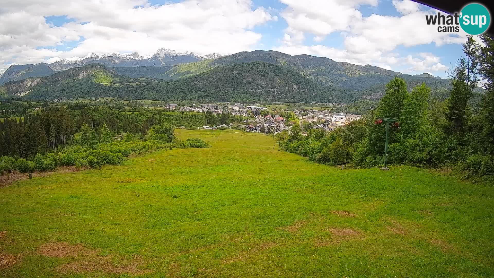 Webcam Bohinjska Bistrica – Vue en direct depuis la station de ski Kozji Hrbet