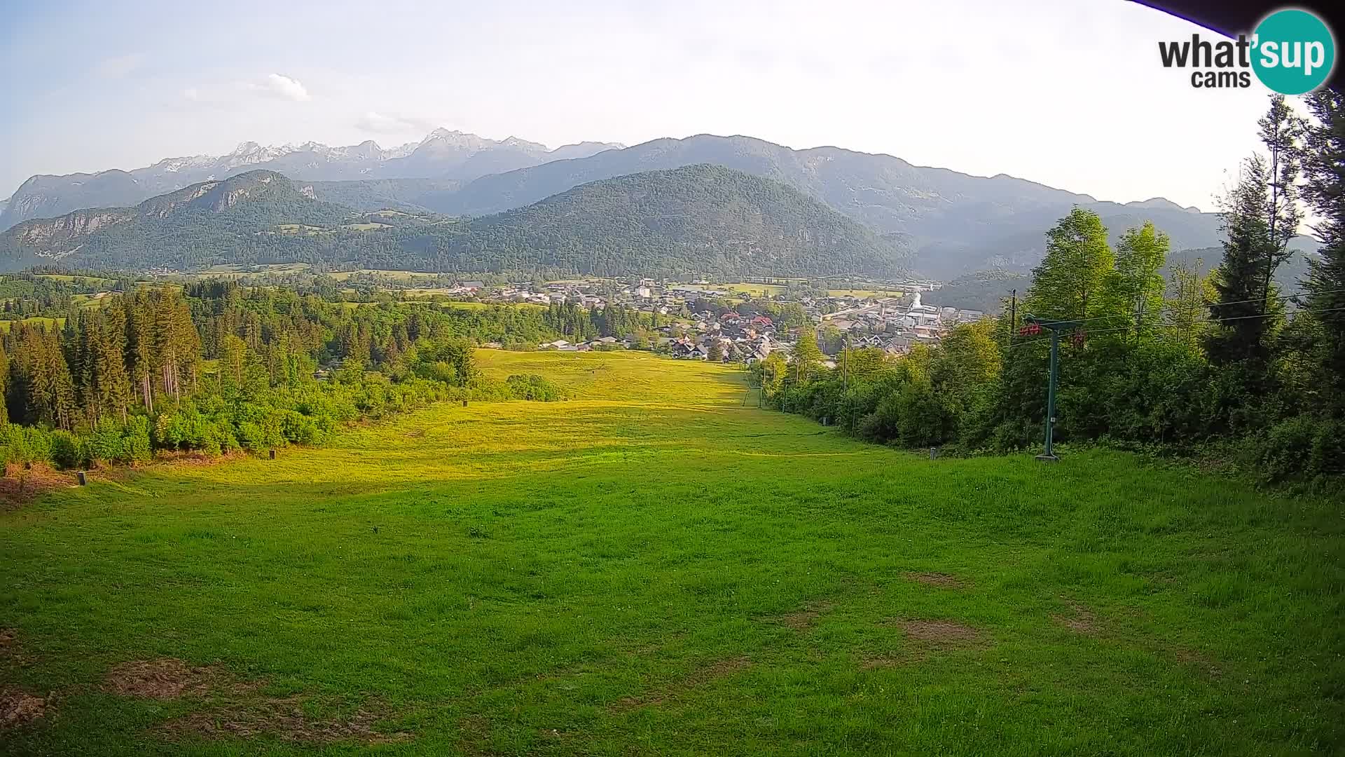 Webcam Bohinjska Bistrica – Live View from Kozji Hrbet Ski Station