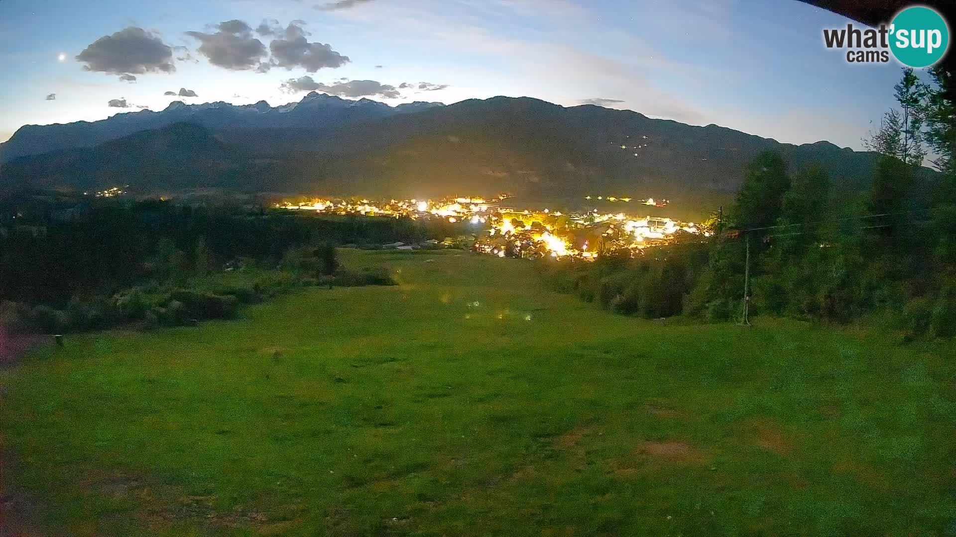 Kamera uživo Bohinjska Bistrica – Pogled u stvarnom vremenu sa skijališta Kozji Hrbet