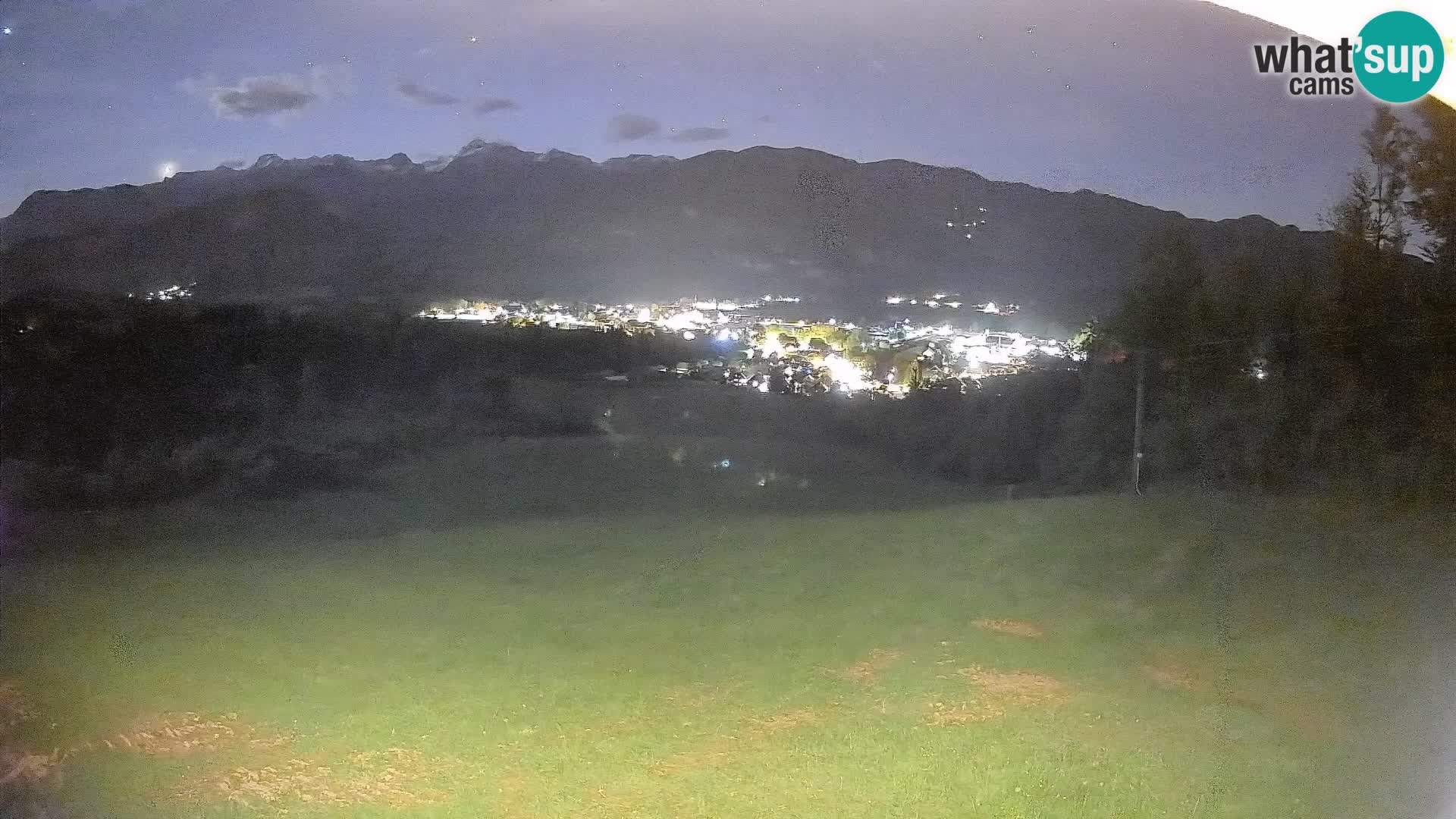 Spletna kamera Bohinjska Bistrica – Pogled v živo s smučišča Kozji Hrbet